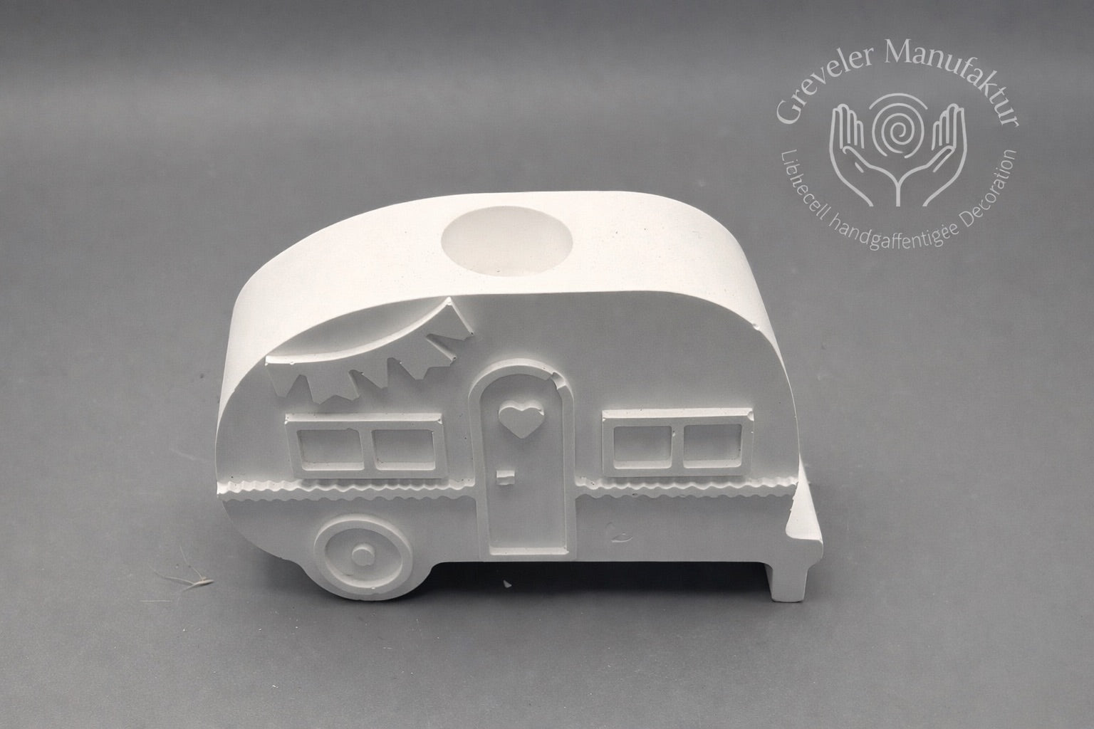 🏕️ Camping Wohnwagen Kerzenhalter – Liebevolle Home Deko für Urlaubsfeeling.