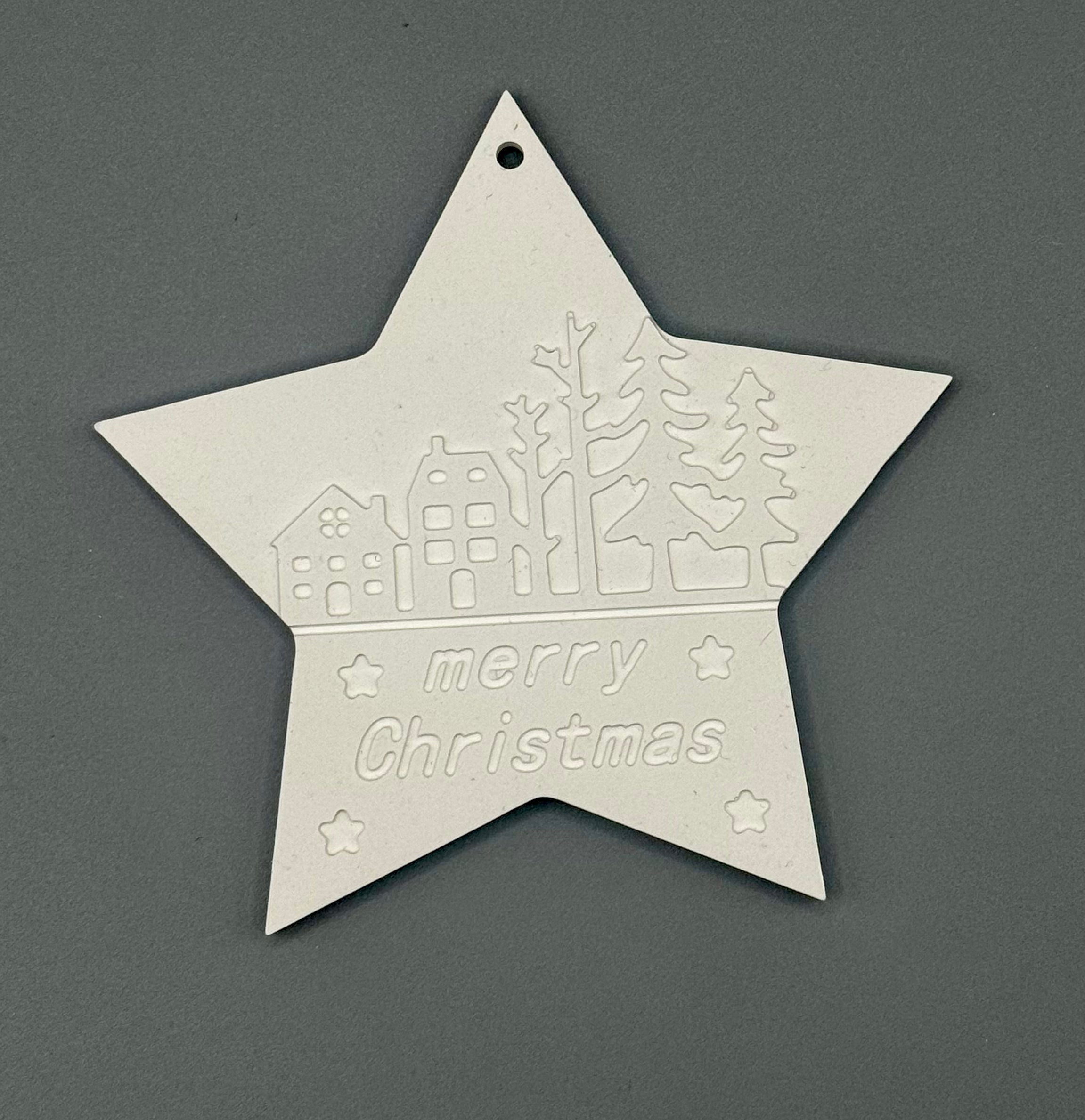 Weihnachtlicher Anhänger "Stern"